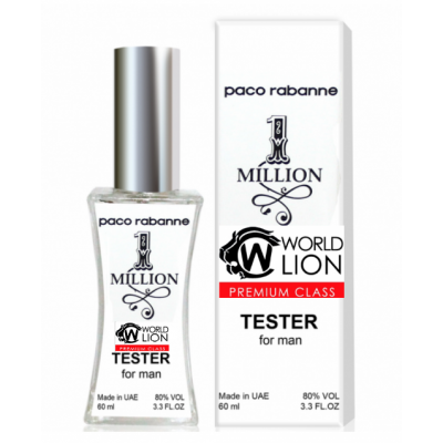 Rabanne 1 Million ТЕСТЕР Premium Class чоловічий 60 мл