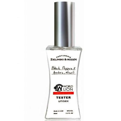 Zelinski & Rozen Black Pepper & Amber, Neroli ТЕСТЕР Premium Class унисекс 60 мл