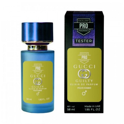 Gucci Guilty Elixir de Parfum pour Homme ТЕСТЕР PRO мужской 58 мл