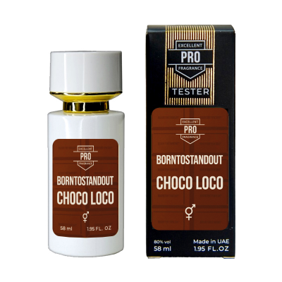 BORNTOSTANDOUT Choco Loco ТЕСТЕР PRO унисекс 58 мл
