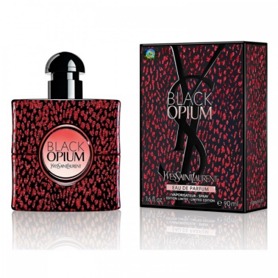 Парфюмированная вода женская Yves Saint Laurent Black Opium Christmas Collector 90 мл (Euro)