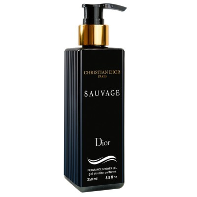 Парфюмированный гель для душа Dior Sauvage Exclusive EURO 250 мл