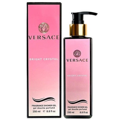 Парфюмированный гель для душа Versace Bright Crystal Exclusive EURO 250 мл