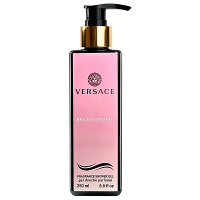 Парфюмированный гель для душа Versace Bright Crystal Exclusive EURO 250 мл