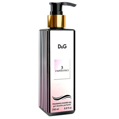 Парфюмированный гель для душа Dolce&Gabbana 3 L`Imperatrice Exclusive EURO 250 мл