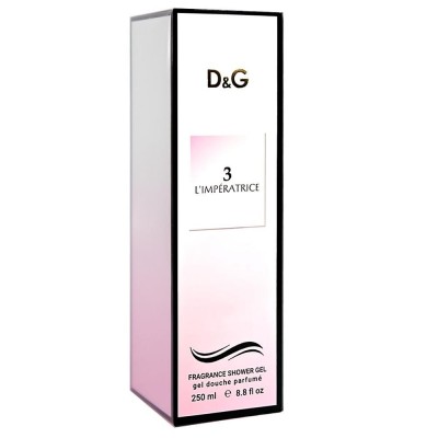 Парфюмированный гель для душа Dolce&Gabbana 3 L`Imperatrice Exclusive EURO 250 мл