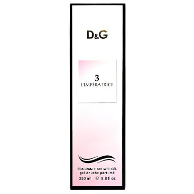 Парфюмированный гель для душа Dolce&Gabbana 3 L`Imperatrice Exclusive EURO 250 мл