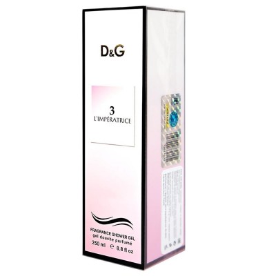 Парфюмированный гель для душа Dolce&Gabbana 3 L`Imperatrice Exclusive EURO 250 мл