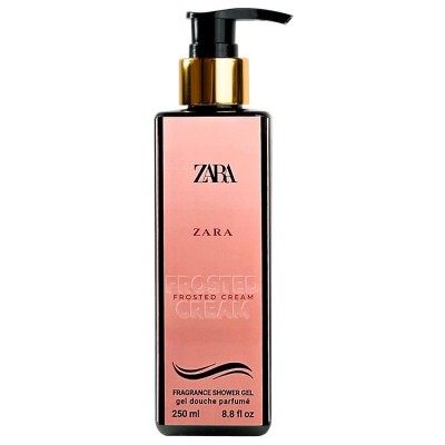 Парфюмированный гель для душа Zara Frosted Cream Exclusive EURO 250 мл