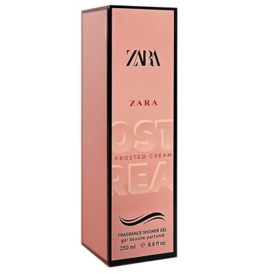 Парфюмированный гель для душа Zara Frosted Cream Exclusive EURO 250 мл