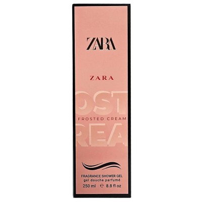 Парфюмированный гель для душа Zara Frosted Cream Exclusive EURO 250 мл