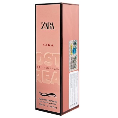 Парфюмированный гель для душа Zara Frosted Cream Exclusive EURO 250 мл