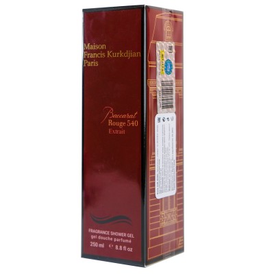 Парфюмированный гель для душа Maison Francis Kurkdjian Baccarat Rouge 540 Extrait De Parfum Exclusive EURO 250 мл