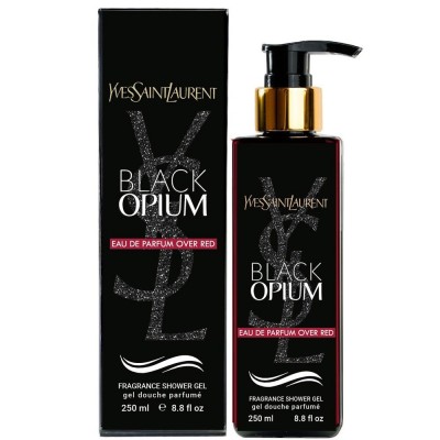 Парфюмированный гель для душа Yves Saint Laurent Black Opium Over Red Exclusive EURO 250 мл