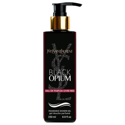 Парфюмированный гель для душа Yves Saint Laurent Black Opium Over Red Exclusive EURO 250 мл