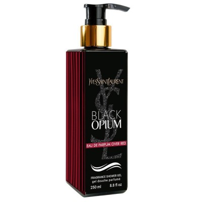 Парфюмированный гель для душа Yves Saint Laurent Black Opium Over Red Exclusive EURO 250 мл