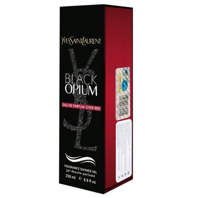 Парфюмированный гель для душа Yves Saint Laurent Black Opium Over Red Exclusive EURO 250 мл