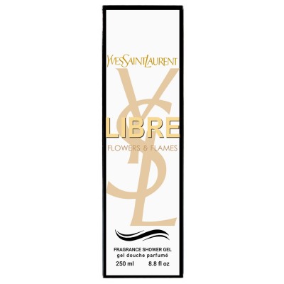 Парфюмированный гель для душа Yves Saint Laurent Libre Flowers & Flames Exclusive EURO 250 мл