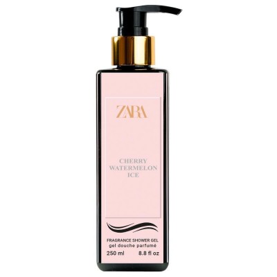Парфюмированный гель для душа Zara Cherry Watermelon Ice Exclusive EURO 250 мл