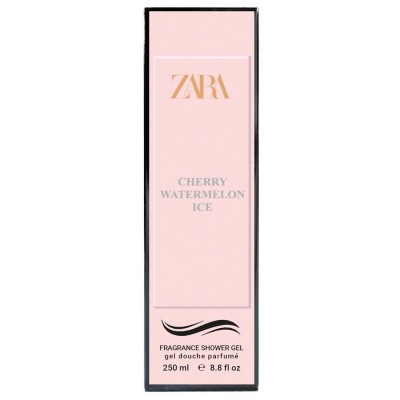 Парфюмированный гель для душа Zara Cherry Watermelon Ice Exclusive EURO 250 мл