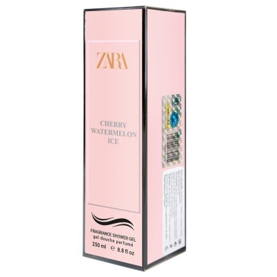 Парфюмированный гель для душа Zara Cherry Watermelon Ice Exclusive EURO 250 мл