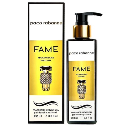 Парфюмированный гель для душа Rabanne Fame Exclusive EURO 250 мл