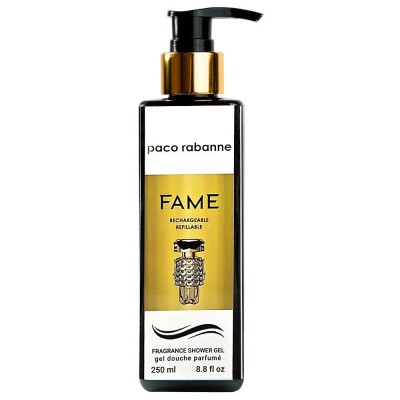 Парфюмированный гель для душа Rabanne Fame Exclusive EURO 250 мл