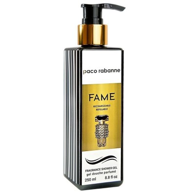 Парфюмированный гель для душа Rabanne Fame Exclusive EURO 250 мл