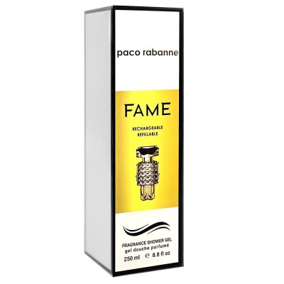 Парфюмированный гель для душа Rabanne Fame Exclusive EURO 250 мл
