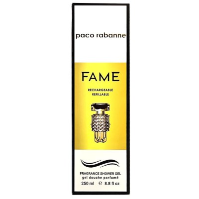 Парфюмированный гель для душа Rabanne Fame Exclusive EURO 250 мл
