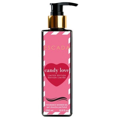 Парфюмированный гель для душа Escada Candy Love Exclusive EURO 250 мл