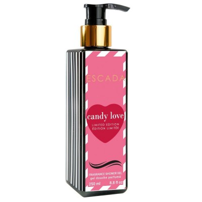 Парфюмированный гель для душа Escada Candy Love Exclusive EURO 250 мл