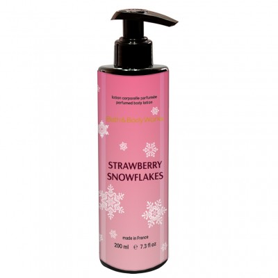 Парфюмированный лосьйон для тела Bath & Body Works Strawberry Snowflakes Brand Collection 200 мл