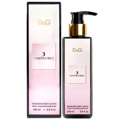 Парфюмированный лосьон для тела Dolce&Gabbana 3 L`Imperatrice Exclusive EURO 250 мл