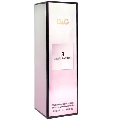 Парфюмированный лосьон для тела Dolce&Gabbana 3 L`Imperatrice Exclusive EURO 250 мл