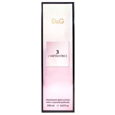 Парфюмированный лосьон для тела Dolce&Gabbana 3 L`Imperatrice Exclusive EURO 250 мл