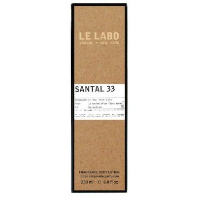 Парфюмированный лосьон для тела Le Labo Santal 33 Exclusive EURO 250 мл