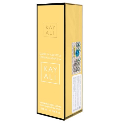 Парфюмированный лосьон для тела Kayali Capri in a Bottle Lemon Sugar | 14 Exclusive EURO 250 мл