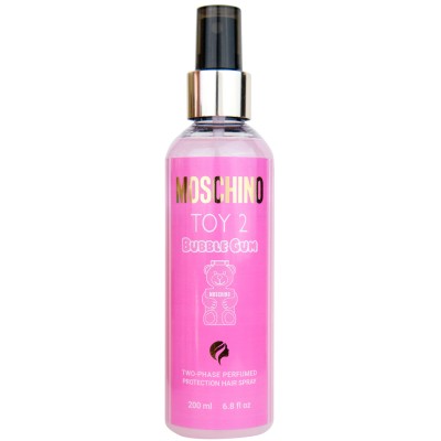 Двухфазный парфюмированный защитный спрей для волос Moshino Toy 2 Bubble Gum Exclusive EURO 200 мл