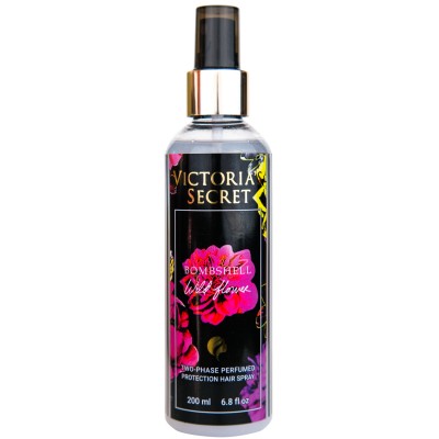 Двухфазный парфюмированный защитный спрей для волос Victoria`s Secret Bombshell Wild Flower Exclusive EURO 200 мл