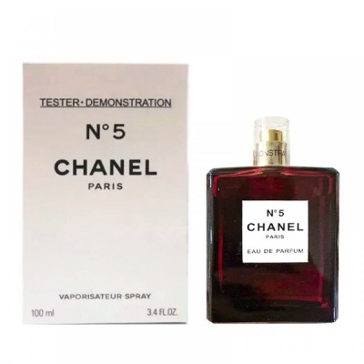 Уцінка!Тестер жіночий Chanel №5 Eau de Parfum Red 100 мл прим'ята упаковка